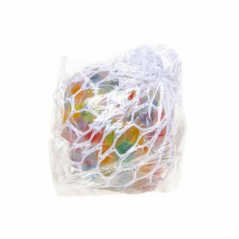 SQUISHY FİLELİ STRES TOPLARI STANDDA (12 Adet)