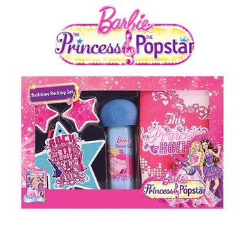 BARBIE PRINCESS & POPSTAR BANYO SETİ (6 Par&ccedil;a)