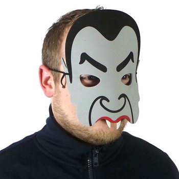 Dracula K&ouml;p&uuml;k Maske (6 adet)