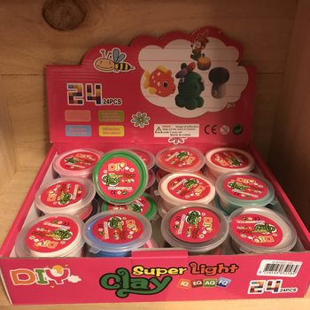 Display Standında Süper Hafif Kil (24 adet)
