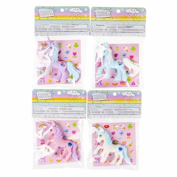 Çıkartma Sayfalı Tekboynuz / Unicorn Figürü (48 Adet)