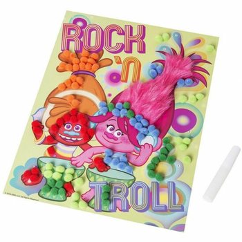 TROLLS KENDİ POMPOM SANAT ESERİNİ YAP (48 adet)