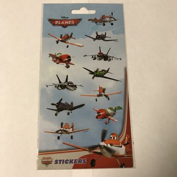 Çıkartma Sayfası: DISNEY PLANES, Ölçü 20 x 10 cm (10 adet)
