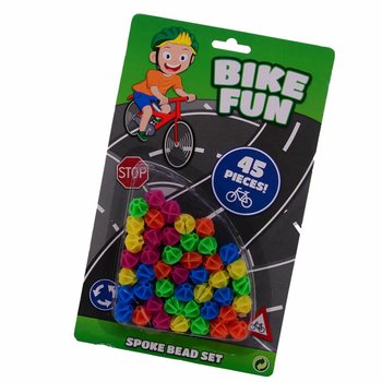 BIKE FUN - KART KARTELA &Uuml;ZERİNDE 45x BİSİKLET JANT BONCUĞU (1 Adet)