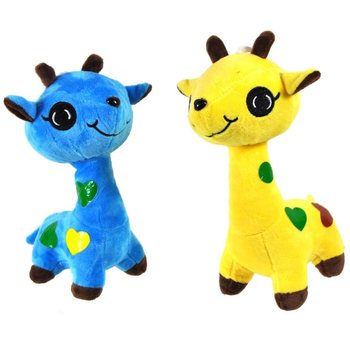 Vantuzlu Peluş Z&uuml;rafa 25 cm (12 adet)