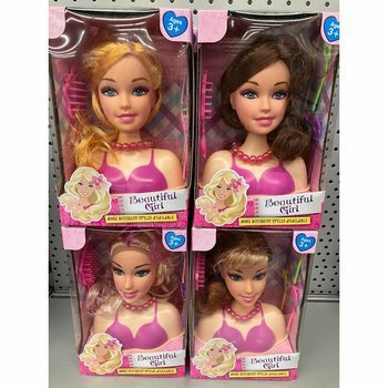 BEAUTIFUL GIRL Saç Tasarım Kafası S (2 Adet)