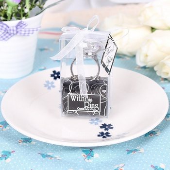 Hediye Kutusunda Alyans Nikah Şekeri/Hediyeliği (6 adet)