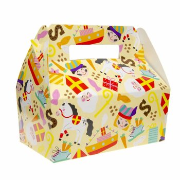 SINTERKLAAS MENÜ KUTUSU - 22.5 x 12 x 9.5 Cm (24 Adet)