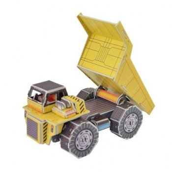 B&uuml;y&uuml;k 3D Yapboz &ndash; İnşaat Alanı Damperli Kamyon (2 ad.)