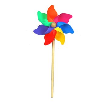 Dayanıklı Ahşap Rüzgar Gülleri 38 cm (12 adet)