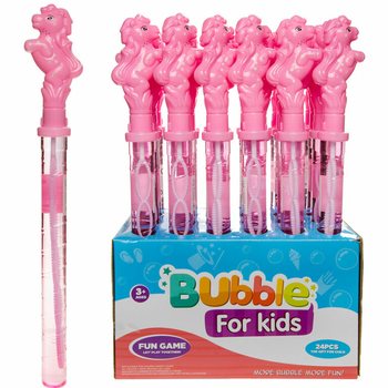 Büyük Baloncuk Çubuğu At 38 cm Standlı (24 Adet)