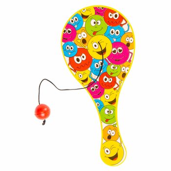 Smiley Lastikli Toplu Raket Oyunu - 48 Adet