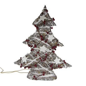 B&uuml;y&uuml;k Işıklı Dekoratif Yılbaşı Ağacı 50 cm (1 adet)