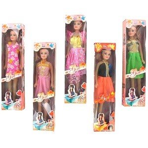 BEAUTY GIRL OYUNCAK BEBEK - MODEL 3 (6 adet)
