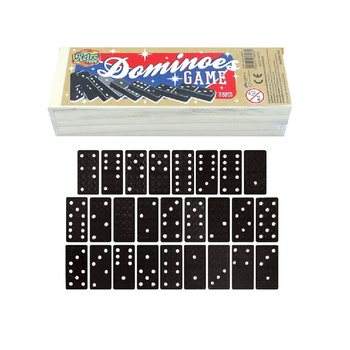 AHŞAP KUTUDA DOMİNO OYUNU (12 adet)