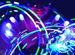 LED Eldivenler / Rave Eldivenleri (12 adet)