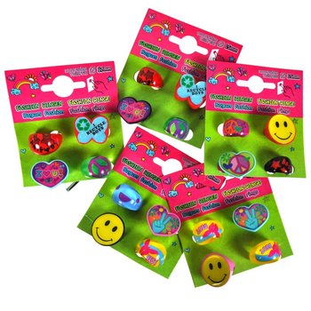 KART &Uuml;ZERİNDE 4 PAR&Ccedil;ALI &Ccedil;OCUK Y&Uuml;Z&Uuml;K SETİ (15 set)