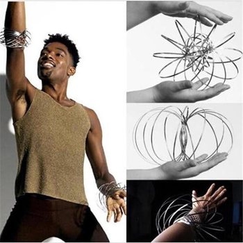 Sihirli Halkalar / Flow Rings - Kinetik 3D - G&Uuml;M&Uuml;Ş | KARTTA (12 Adet)