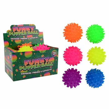Komik Puffer Dikenli Top Teşhir (12 adet)