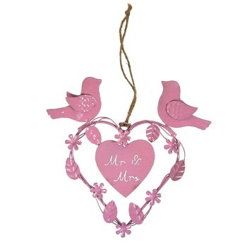 DEKORATİF ASKI - MODEL: MR & MRS (6 adet)