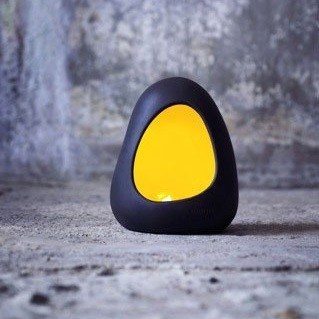 Menu Magma Stone Ayaklı Mum Yaprağı / Tealight Tutucu 20 cm (1 Adet)