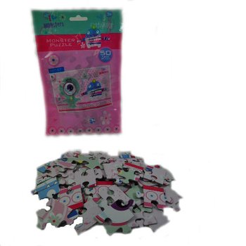 I LOVE MONSTERS Kız &Ccedil;ocuk Yapboz, 50 Par&ccedil;a (36 adet)