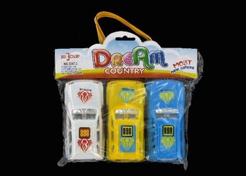&Ccedil;antada 3 Oyuncak Araba (6'lı Paket)
