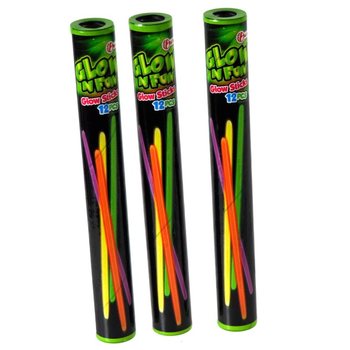12'li Paket Floresan Işıldak Glow Stick T&uuml;pte (22 T&uuml;p)