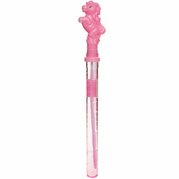 B&uuml;y&uuml;k Baloncuk &Ccedil;ubuğu At 38 cm Standlı (24 Adet)