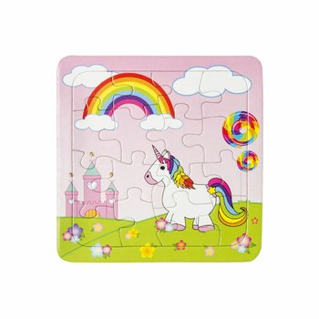 MIX Unicorn Yapbozlar - 14 x 14 cm (50 adet)