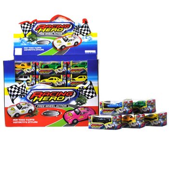 Displayde Die-Cast Oyuncak Arabalar (60 adet)