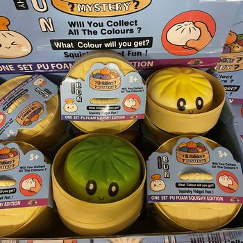 RAGE - Squishy Bun Dumplings B&Uuml;Y&Uuml;K - ONE SET PU FOAM SQUISHY EDITION (12 adet)