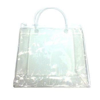 Sağlam Kulplu L&uuml;ks Şeffaf Kilitli Ambalaj Torbası 18.5x18cm (25 Adet)
