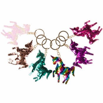 PULLU UNICORN ANAHTARLIK (12 Adet)