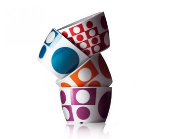 MENU - VERNER PANTON 4 Par&ccedil;a Kase Seti 12 cm (1 adet)