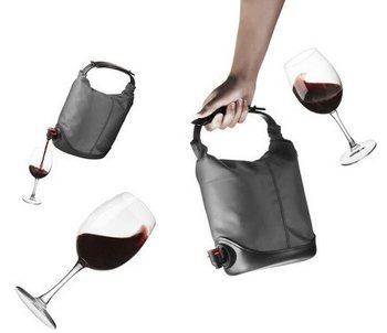 MENU - COOLCOAT BAGGY KUTU ŞARAP SOĞUTUCU ÇANTA (1 adet)