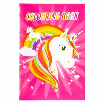 Tekboynuz / Unicorn &Ccedil;ıkartmalı Boyama Kitabı 20x14 cm (24 adet)