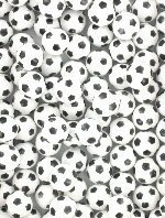 FUTBOL DESENLİ ZIPLAYAN TOP (98 adet)