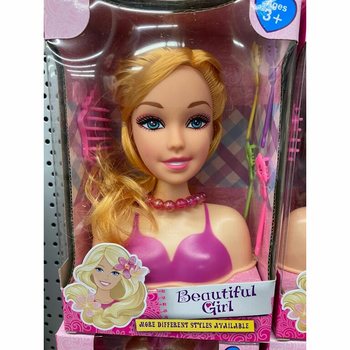 BEAUTIFUL GIRL Sa&ccedil; Tasarım Kafası S (2 Adet)