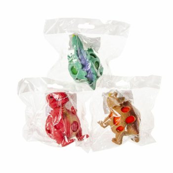 Squishy Mesh Dinozor Stres Topu - Stand (12 Adet)