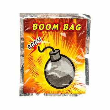 Bomba Torbası - Teşhir Kutulu Patlayan Torba (100 Adet)