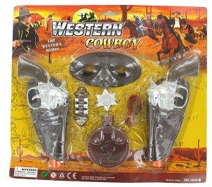 WESTERN KOVBOY OYUN SETİ (6 adet)