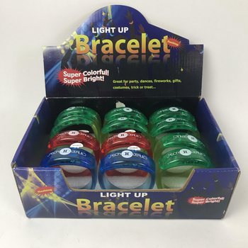 IŞIKLI LED BİLEKLİKLER (12'li)