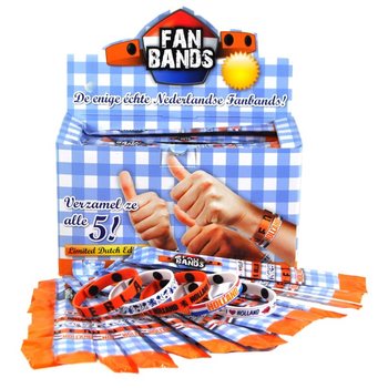 ***&Ccedil;OK UCUZ*** HOLLANDA TARAFTAR BİLEKLİKLERİ STANDLI (160 Adet)