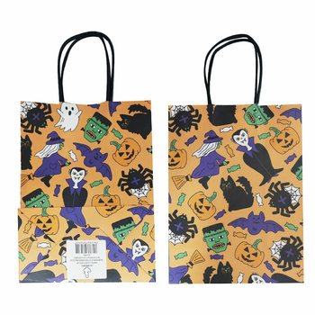 Halloween Kağıt Hediye &Ccedil;antaları 16x9x22 cm (12 adet)