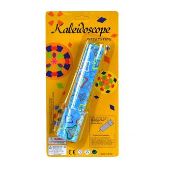 KARTELA &Uuml;ZERİNDE B&Uuml;Y&Uuml;K KALEİDOSKOP (12 adet)