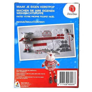 KENDİ PELUŞ NOEL BEBEĞİNİ YAP (6 adet)