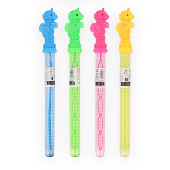 B&uuml;y&uuml;k Baloncuk &Ccedil;ubuğu 35 cm - Unicorn / Tekboynuz Standlı (24 Adet)
