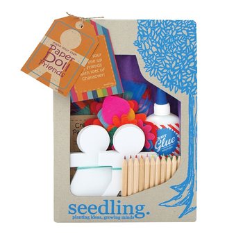 Seedling Kendin Yap Seti &ndash; Kendi Kağıt Arkadaşlar Bebeklerini Yap