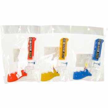 Su Tabancası 16 cm - Karışık Renkler (24 Adet)